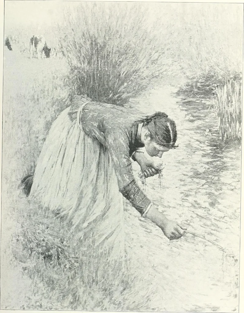 An illustration from Studio international, 1893, leaf 452