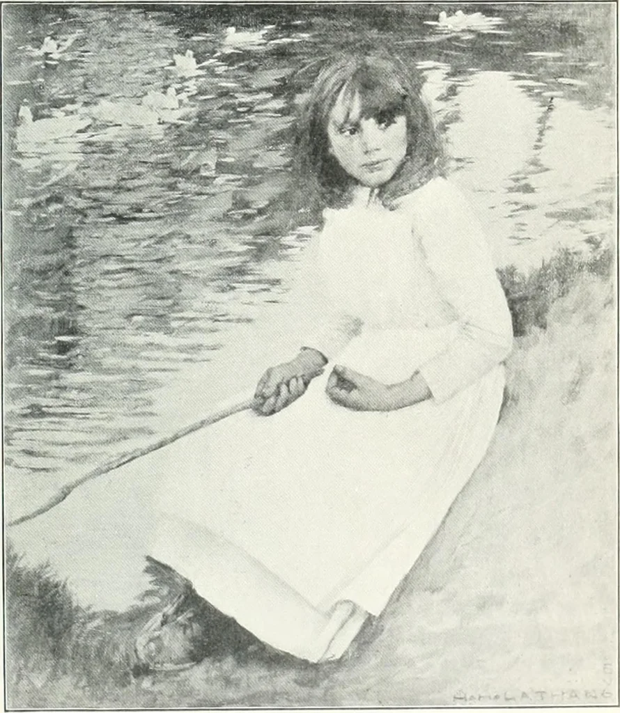 An illustration from Studio international, 1893, leaf 454