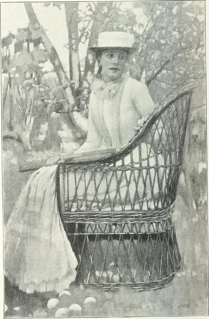 An illustration from Studio international, 1893, leaf 455