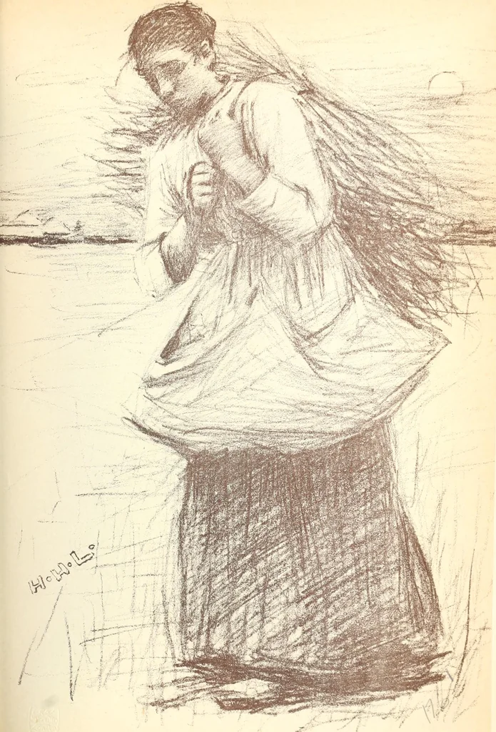 An illustration from Studio international, 1893, leaf 456