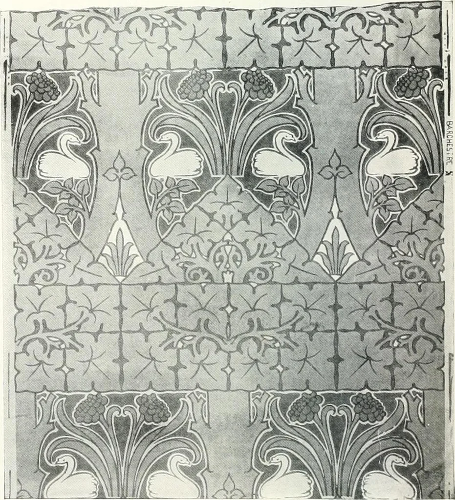 An illustration from Studio international, 1893, leaf 473