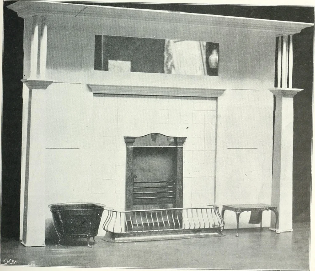 An illustration from Studio international, 1893, leaf 476