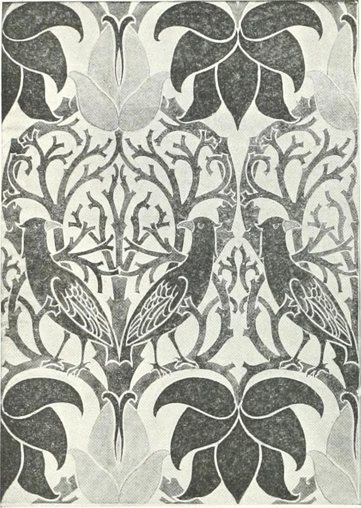 An illustration from Studio international, 1893, leaf 477