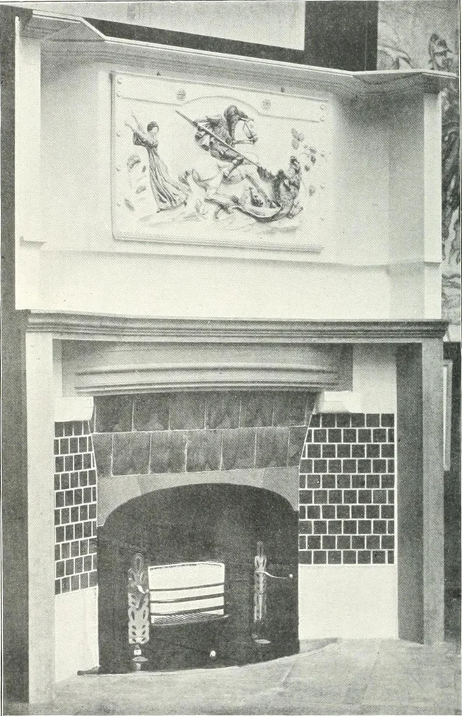 An illustration from Studio international, 1893, leaf 479