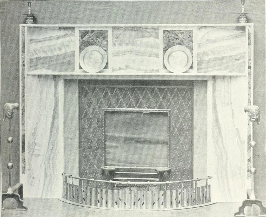 An illustration from Studio international, 1893, leaf 480
