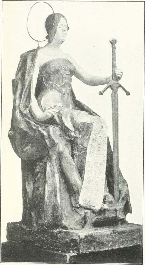 An illustration from Studio international, 1893, leaf 483