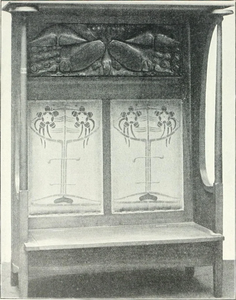 An illustration from Studio international, 1893, leaf 484