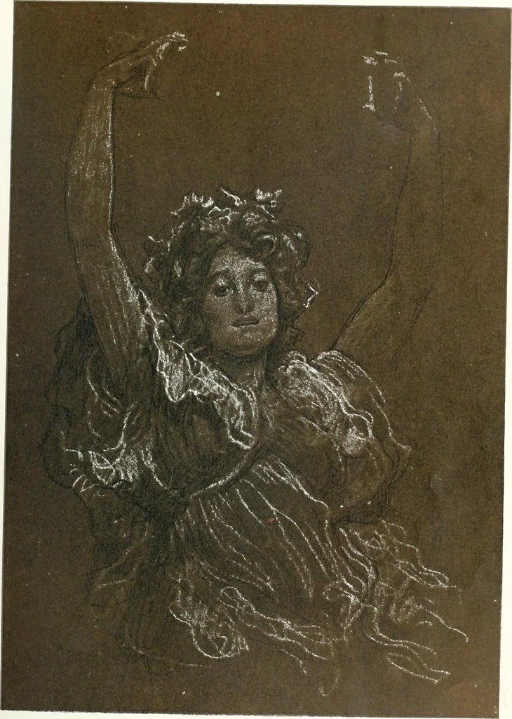 An illustration from Studio international, 1893, leaf 486
