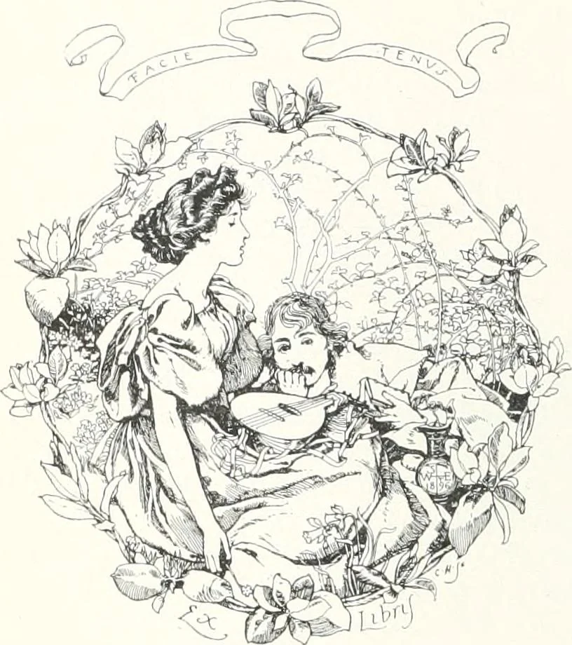 An illustration from Studio international, 1893, leaf 49