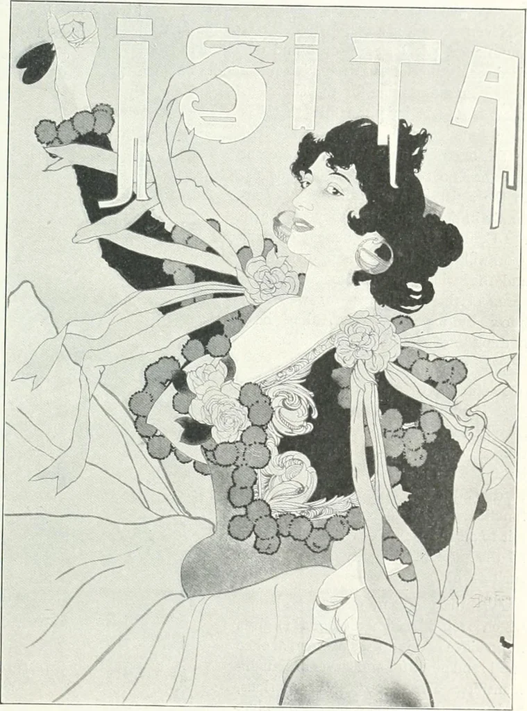 An illustration from Studio international, 1893, leaf 492