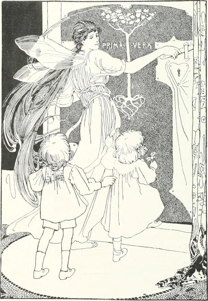 An illustration from Studio international, 1893, leaf 497