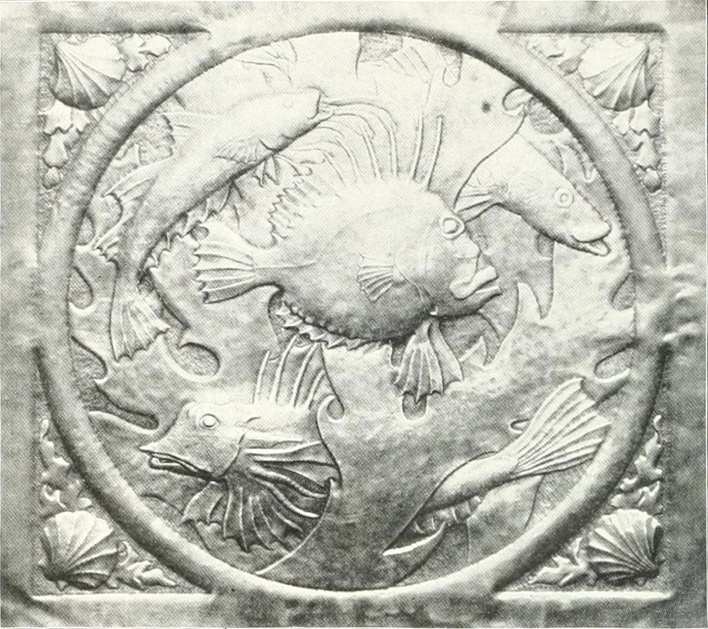 An illustration from Studio international, 1893, leaf 51