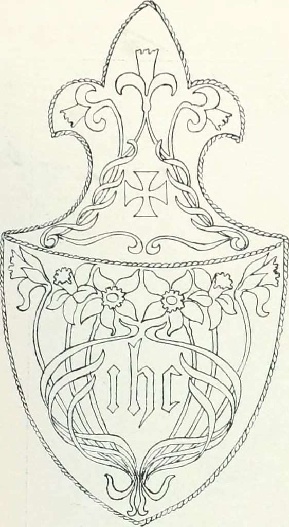 An illustration from Studio international, 1893, leaf 510