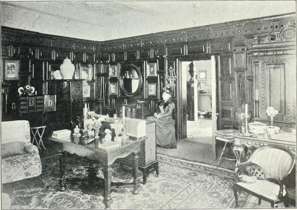 An illustration from Studio international, 1893, leaf 512