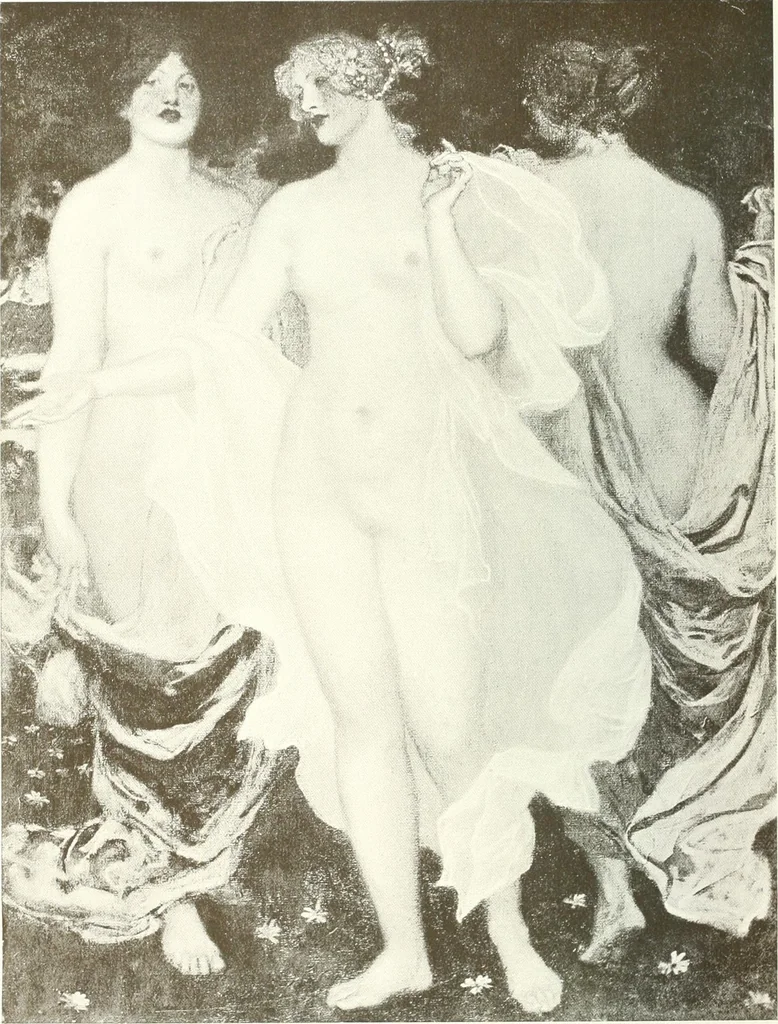 An illustration from Studio international, 1893, leaf 515