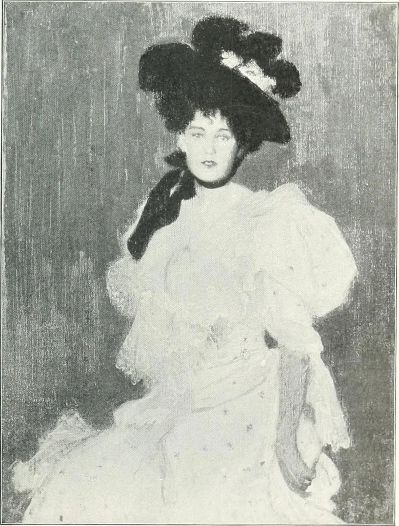 An illustration from Studio international, 1893, leaf 522