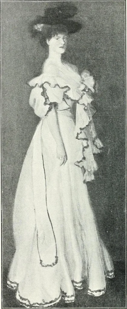 An illustration from Studio international, 1893, leaf 523