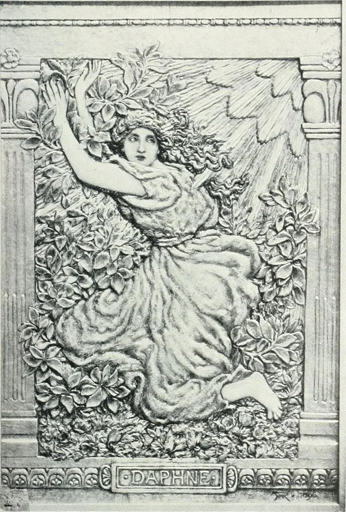 An illustration from Studio international, 1893, leaf 544