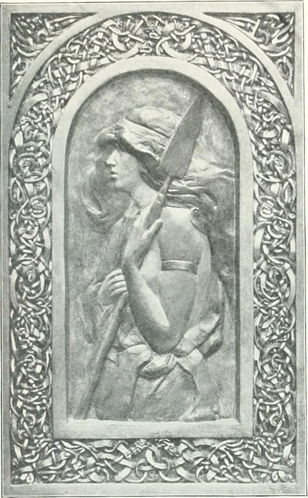 An illustration from Studio international, 1893, leaf 546
