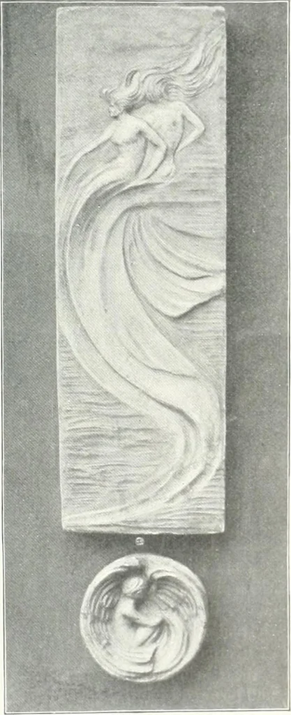 An illustration from Studio international, 1893, leaf 546
