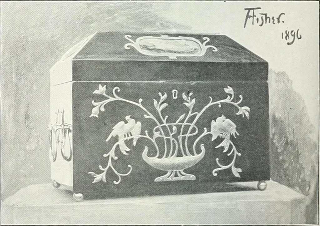 An illustration from Studio international, 1893, leaf 549