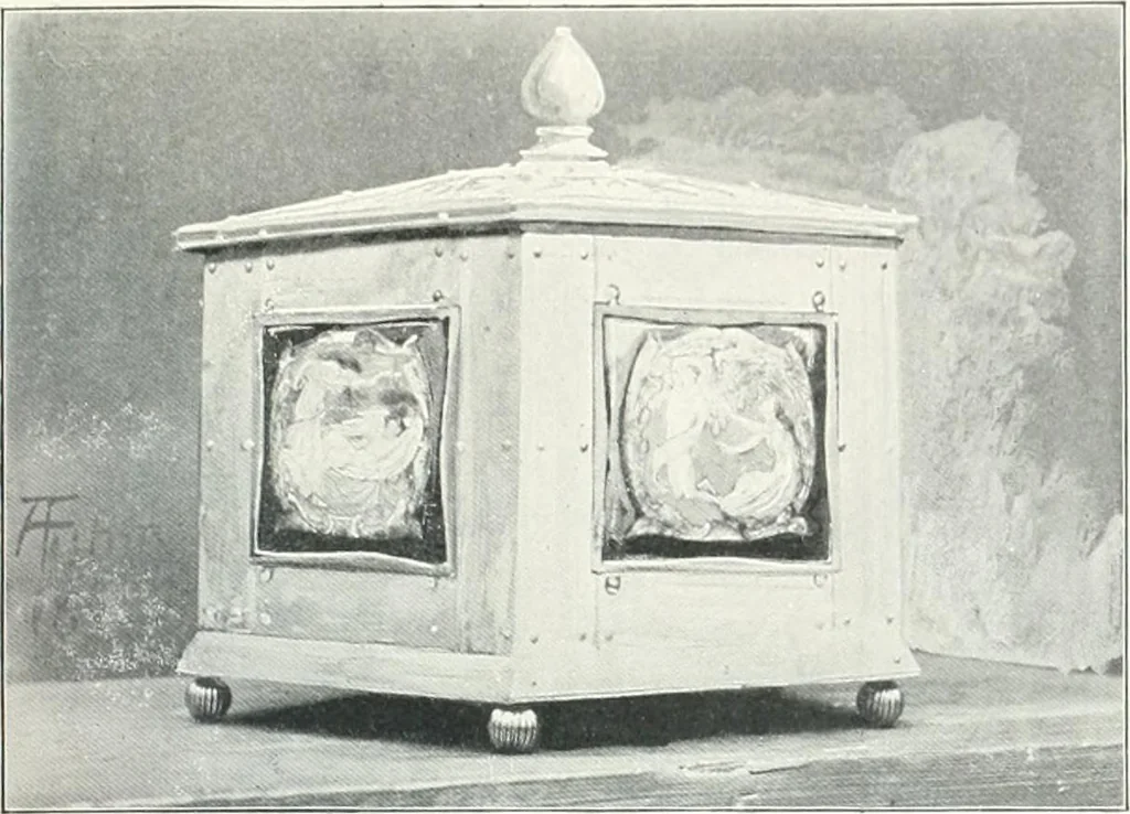 An illustration from Studio international, 1893, leaf 550