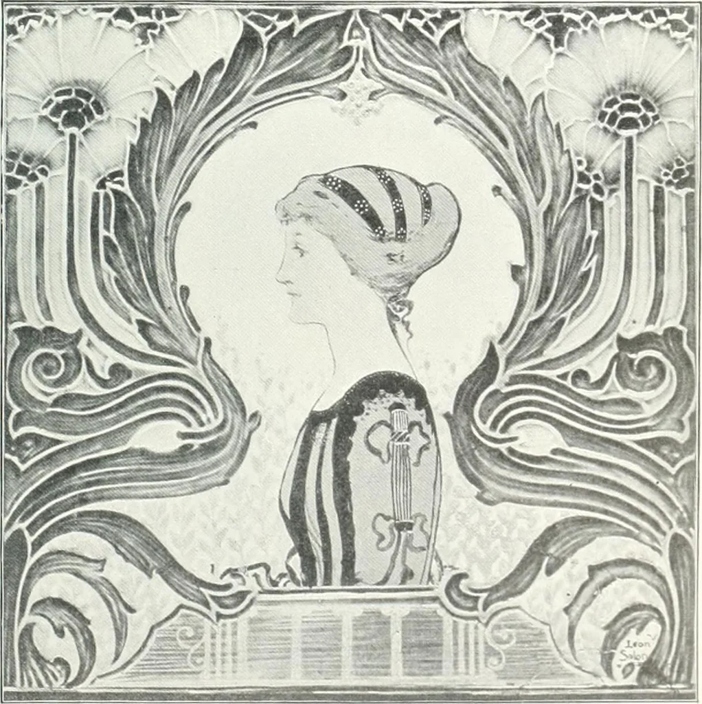 An illustration from Studio international, 1893, leaf 550