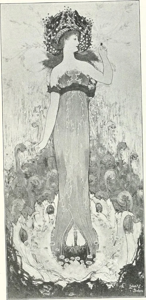 An illustration from Studio international, 1893, leaf 551