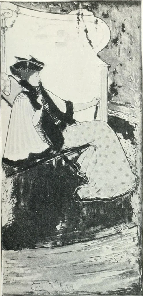 An illustration from Studio international, 1893, leaf 552