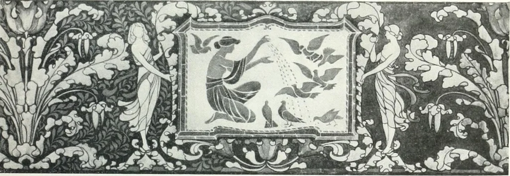 An illustration from Studio international, 1893, leaf 554