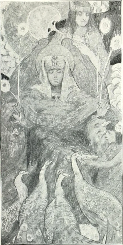 An illustration from Studio international, 1893, leaf 558