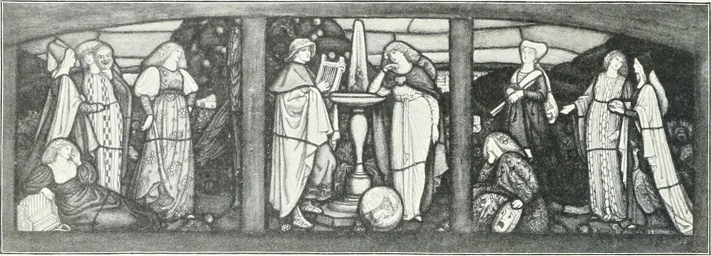 An illustration from Studio international, 1893, leaf 561