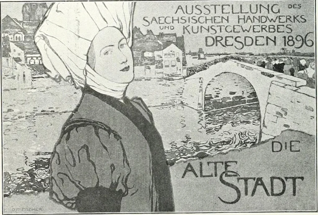 An illustration from Studio international, 1893, leaf 57