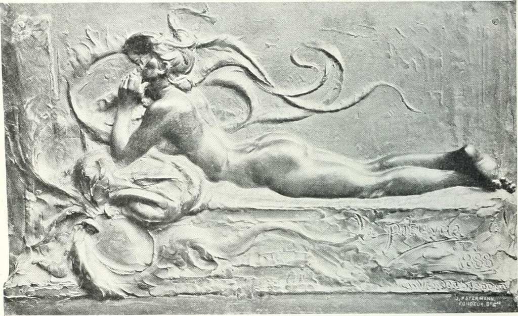 An illustration from Studio international, 1893, leaf 575