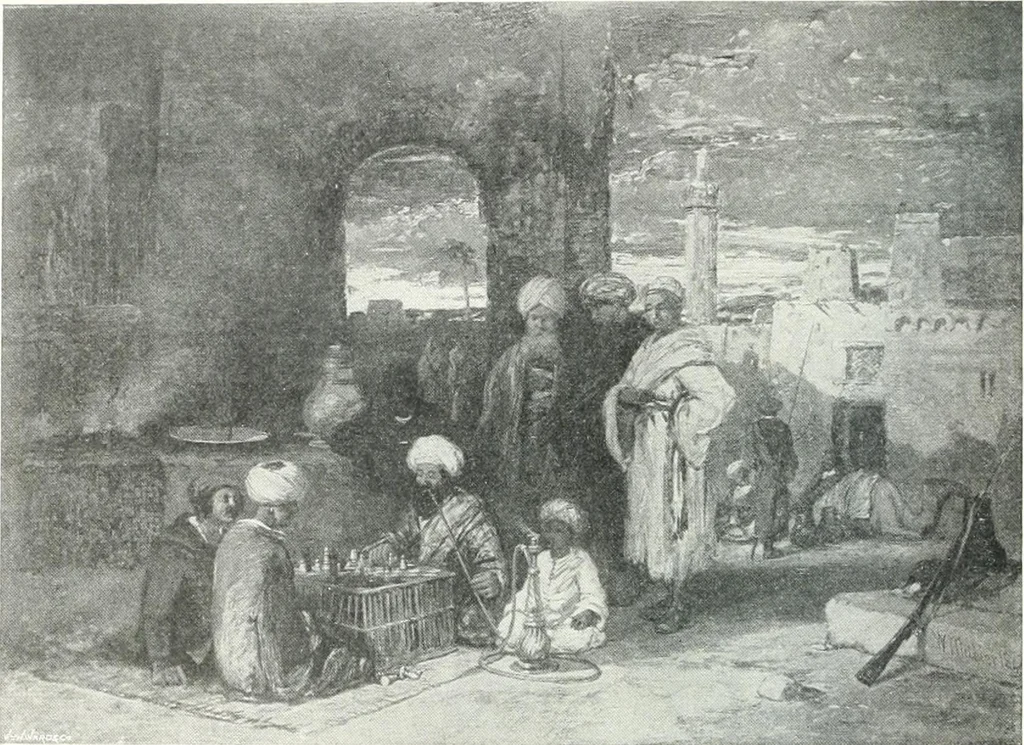 An illustration from Studio international, 1893, leaf 583