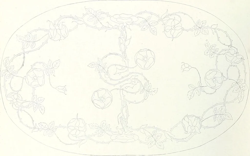 An illustration from Studio international, 1893, leaf 585