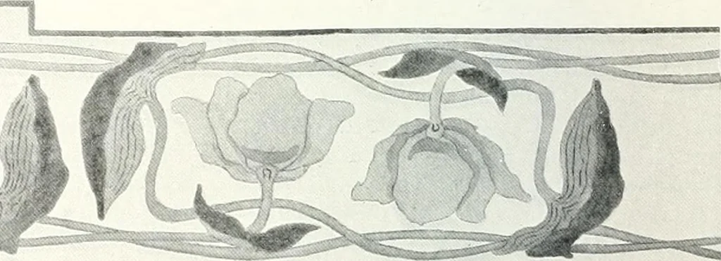 An illustration from Studio international, 1893, leaf 585