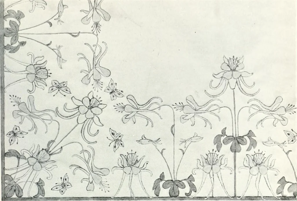 An illustration from Studio international, 1893, leaf 586