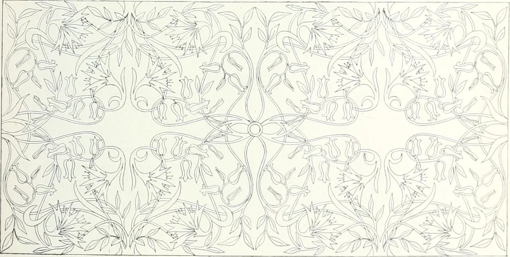 An illustration from Studio international, 1893, leaf 586