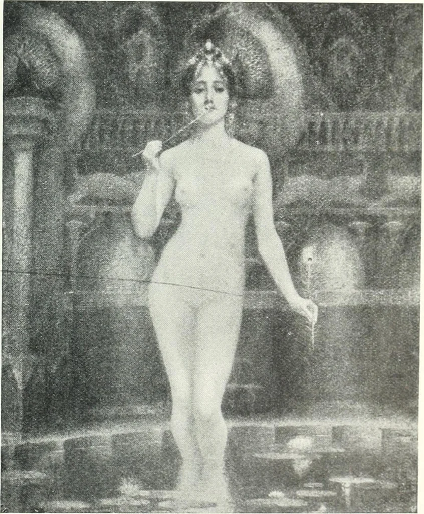 An illustration from Studio international, 1893, leaf 596