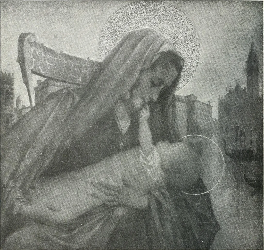 An illustration from Studio international, 1893, leaf 597