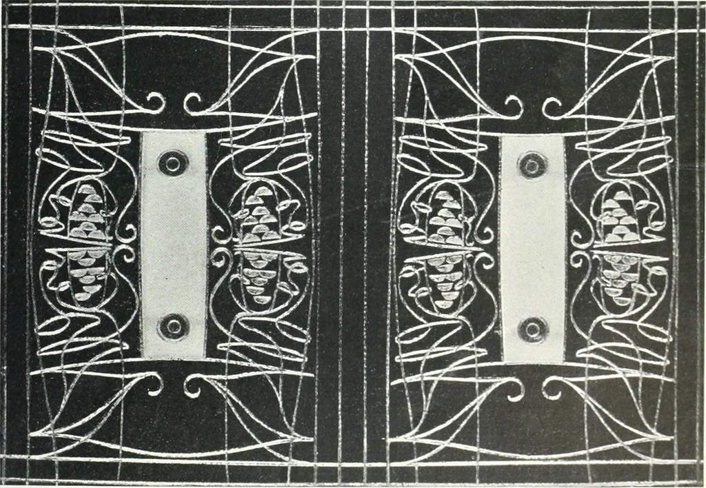An illustration from Studio international, 1893, leaf 632