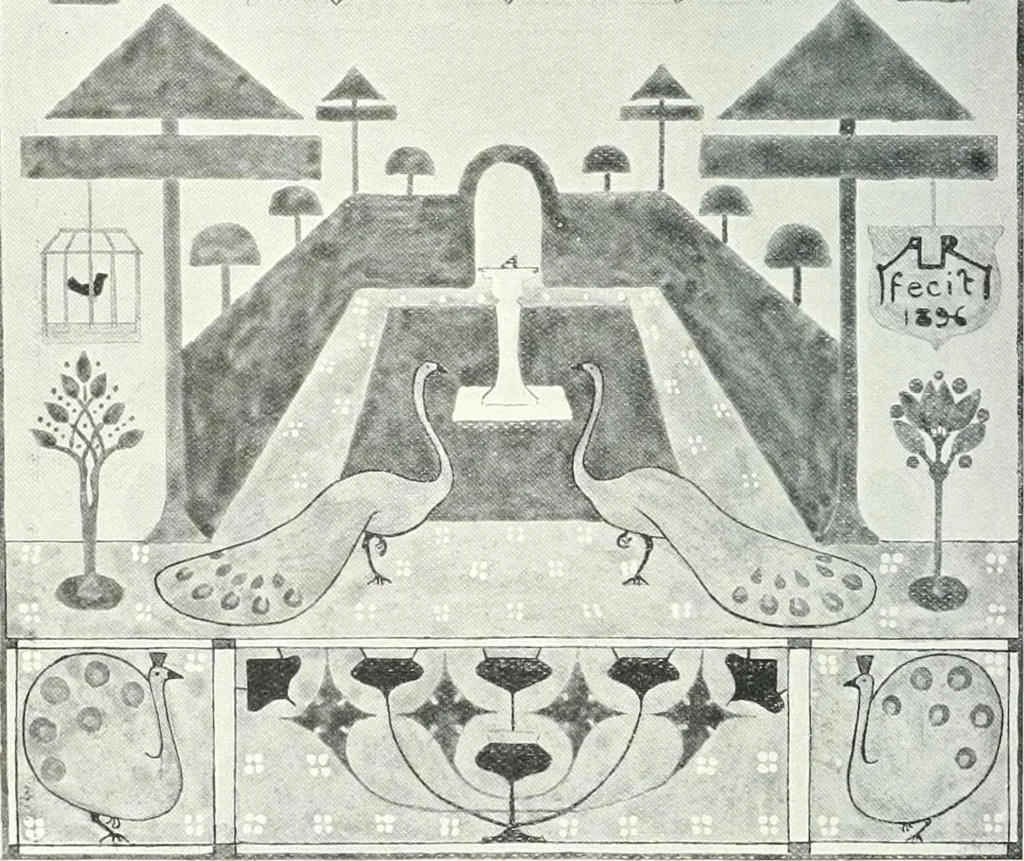 An illustration from Studio international, 1893, leaf 661