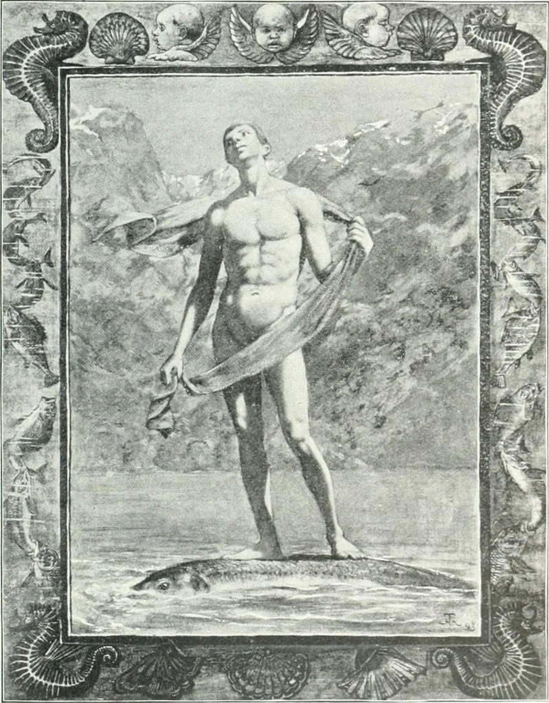An illustration from Studio international, 1893, leaf 666