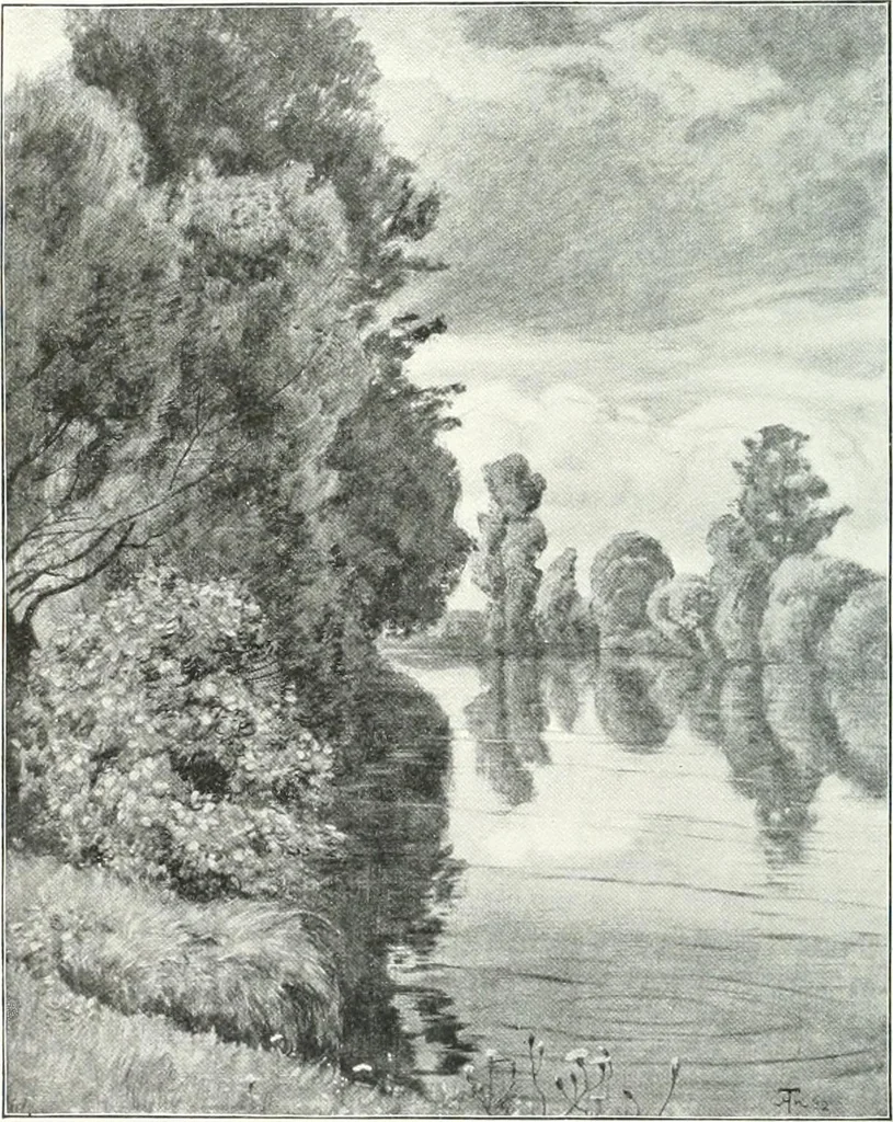 An illustration from Studio international, 1893, leaf 667