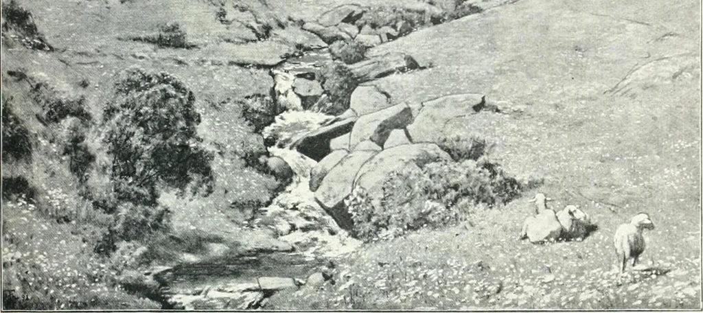An illustration from Studio international, 1893, leaf 668