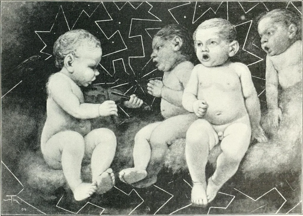 An illustration from Studio international, 1893, leaf 674