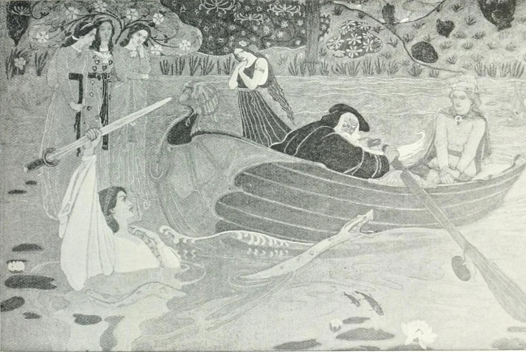 An illustration from Studio international, 1893, leaf 686