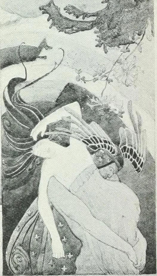 An illustration from Studio international, 1893, leaf 689