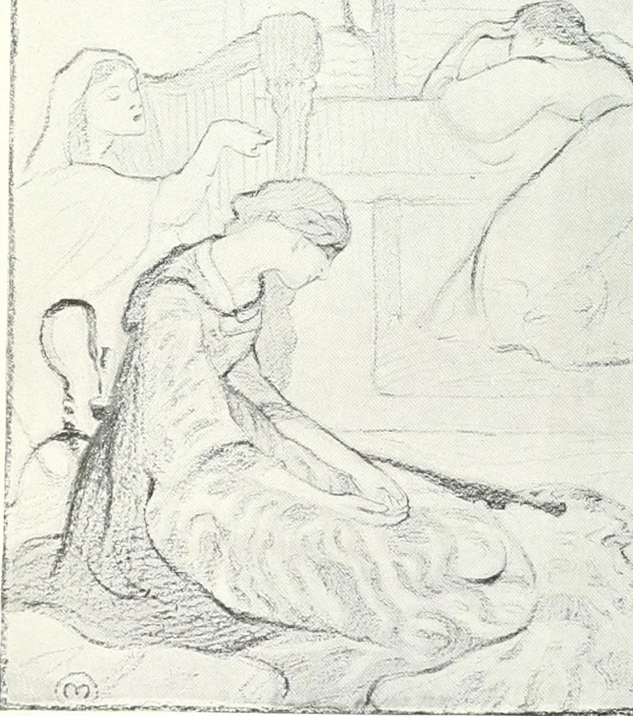 An illustration from Studio international, 1893, leaf 691